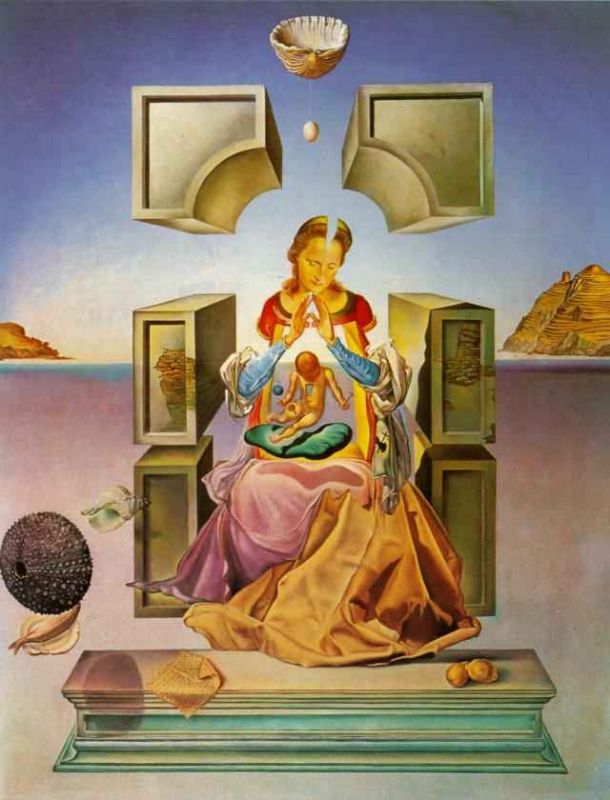 the madonna of port lligat (first version) 1949.jpg